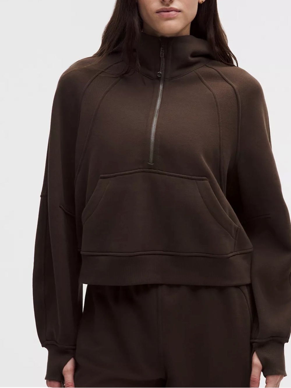 Lululemon set, espresso color